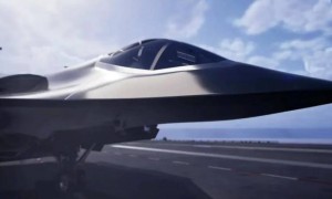 中国舰载六代机，可能就是歼50！美军瞬间落后一代，只能抄袭中国